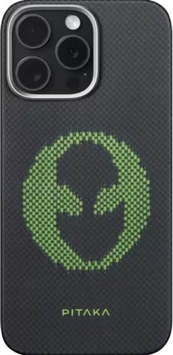 Чехол для телефона Pitaka Aries Tactile Woven Case для iPhone 16 Pro Max (Alien) - 1/1