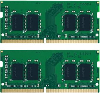 Оперативная память GOODRAM 2x8ГБ DDR4 SODIMM 2666 МГц W-AE26S16K - 1/1