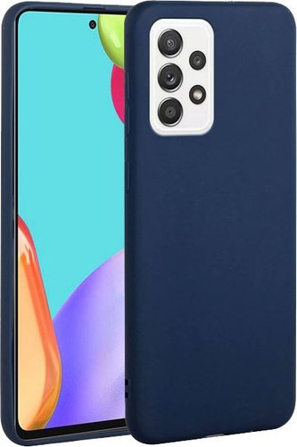 Чехол для телефона Case Matte для Samsung Galaxy A72 (темно-синий) - 1/1