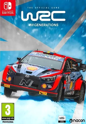 WRC Generations (без русской озвучки, русские субтитры) для Nintendo Switch - 1/1