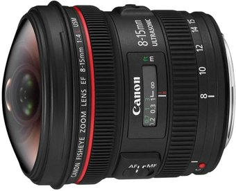 Объектив Canon EF 8-15mm f/4L Fisheye USM - 1/1
