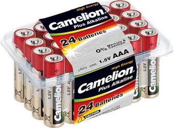 Батарейка Camelion AAA 24 шт. [LR03-PB24] - 1/1