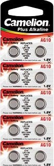 Батарейка Camelion LR54 10 шт. [AG10-BP10] - 1/1