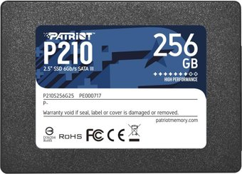 SSD Patriot P210 256GB P210S256G25 - 1/1