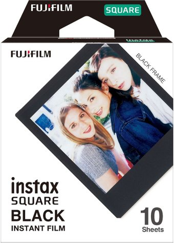 Картридж для моментальной фотографии Fujifilm Instax Square Black (10 шт.) - 1/1