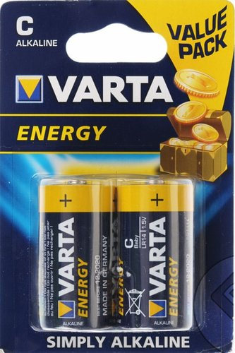 Батарейка Varta Energy C 2 шт. - 1/1