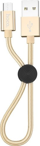 Кабель Hoco X35 Premium MicroUSB (золотистый) - 1/1