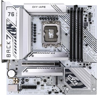 Материнская плата Colorful CVN B760M-Back Frozen WiFi V20 - 1/1