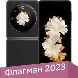 Смартфон Tecno Phantom V Flip 8GB/256GB (черный) - 1/1