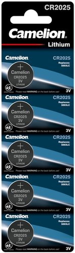 Батарейка Camelion CR2025-BP5 1594 - 1/1
