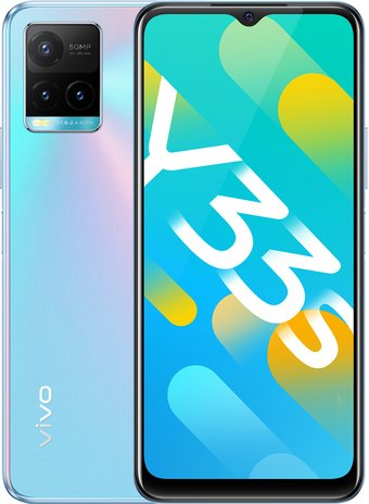 Смартфон Vivo Y33s 4GB/64GB международная версия (полуденный свет) - 1/1