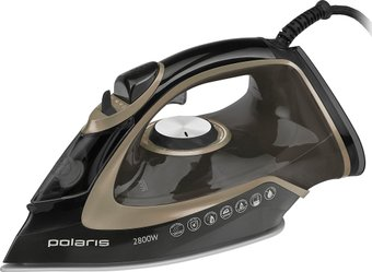 Утюг Polaris PIR 2821AK 3m (черный/золотистый) - 1/1