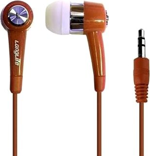 Наушники LongLife E107 (без микрофона, коричневый) - 1/1