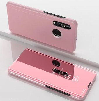 Чехол для телефона Case Smart View для Samsung Galaxy A60 (розовое золото) - 1/1