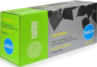 Картридж CACTUS CS-Q2682AV (аналог HP 311A Yellow) - 1/1