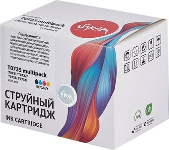 Картридж Sakura Printing SIC13T10554A10 (аналог Epson T0735) - 1/1