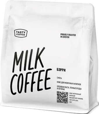 Кофе Tasty coffee Бэрри зерновой 250 г - 1/1
