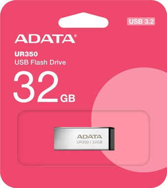 USB Flash ADATA UR350 32GB UR350-32G-RSR/BK - 1/1