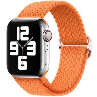 Ремешок Rumi Wick из плетеного нейлона для Apple Watch 38/40/41mm (оранжевый) - 1/1