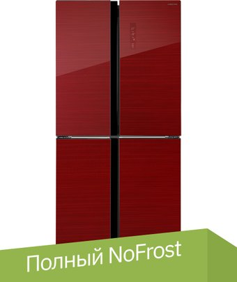 Четырёхдверный холодильник Hiberg RFQ-500DX NFGR Inverter - 1/1