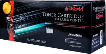 Картридж JetWorld JW-H436AN (аналог HP CB436A) - 1/1