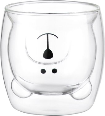 Чашка Smart Solutions Медведь KW-SS-CP-GLS-BR-250 - 1/1