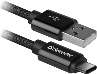 Кабель Defender USB09-03T Pro (черный) - 1/1