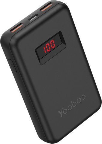 Внешний аккумулятор Yoobao PD10 (черный) - 1/1