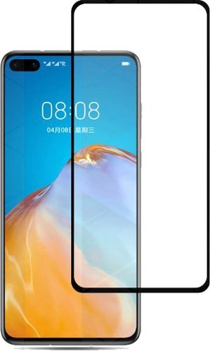 Защитное стекло KST Full glue для Huawei P40 (черное) - 1/1