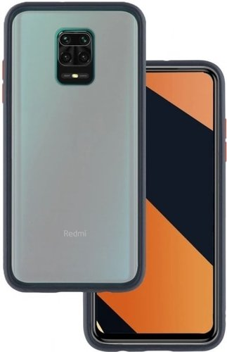 Чехол для телефона Case Acrylic для Xiaomi Redmi Note 9 Pro/Redmi Note 9S (черный) - 1/1