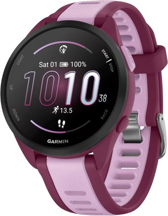 Умные часы Garmin Forerunner 165 Music (ягода/сирень) - 1/1