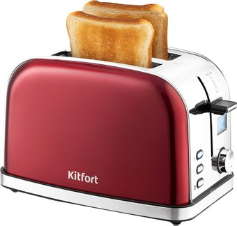 Тостер Kitfort KT-2036-1 (красный) - 1/1