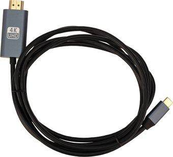 Кабель Rexant USB Type-C - HDMI 17-6402 (2 м, черный) - 1/1