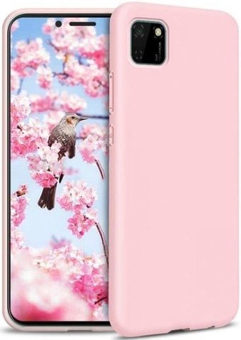 Чехол для телефона Case Matte для Huawei Y5p/Honor 9S (светло-розовый) - 1/1