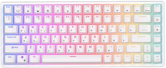 Клавиатура Royal Kludge RK84 RGB (белый, RK Red) - 1/1