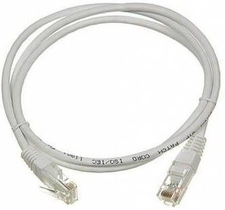 Кабель Lanmaster LAN-PC45/U6-0.5-WH - 1/1