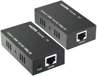 Удлинитель по витой паре USBTOP HDMI - RJ45 60 м - 1/1