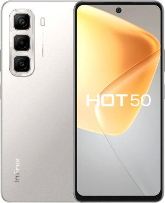 Смартфон Infinix Hot 50 X6882 8GB/128GB (серый титан) - 1/1