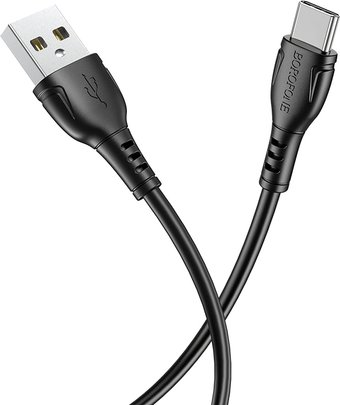 Кабель Borofone BX51 USB Type A - USB Type C (1 м, черный) - 1/1