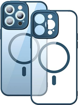 Чехол для телефона Baseus Frame Series Magnetic Case для iPhone 14 Pro (синий) - 1/1