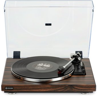 Виниловый проигрыватель Rekkord Audio F400 (2M Red, темно-коричневый) - 1/1