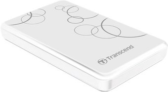Внешний накопитель Transcend StoreJet 25A3 1TB White (TS1TSJ25A3W) - 1/1