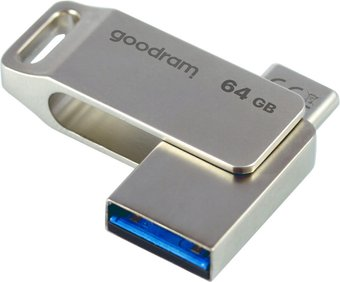 USB Flash GOODRAM ODA3 64GB (серебристый) - 1/1