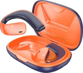 Наушники Hoco EQ4 (оранжевый/темно-синий) - 1/1