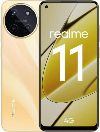Смартфон Realme 11 RMX3636 8GB/256GB международная версия (золотистый) - 1/1