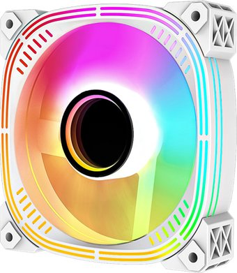 Вентилятор для корпуса ALSEYE Luna-120 ARGB (белый) - 1/1
