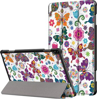 Чехол для планшета JFK Smart Case для Lenovo Tab P10 (бабочки) - 1/1
