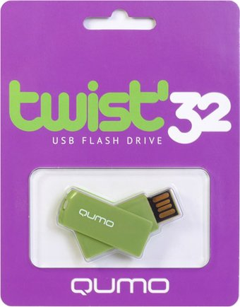 USB Flash QUMO Twist 32Gb Pistachio - 1/1