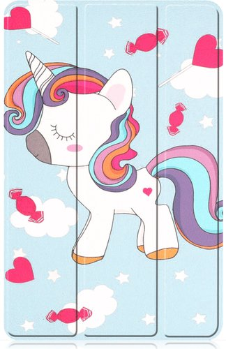 Чехол для планшета JFK Smart Case для Honor Pad 8 (сказочный единорог) - 1/1