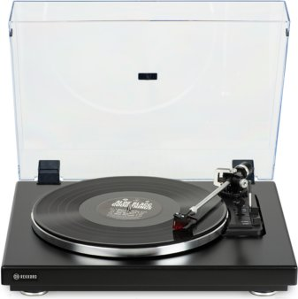 Виниловый проигрыватель Rekkord Audio F400 (2M Red, черный матовый) - 1/1